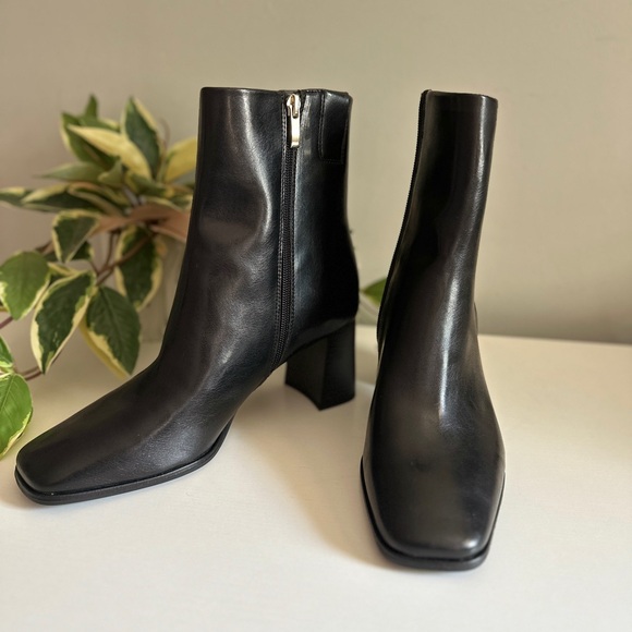 Nordstrom Black Heeled Boots - Picture 2 of 6